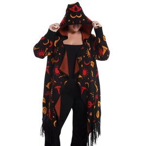 NWOT Her Universe Disney Hocus Pocus Dani Hooded Fringe Cardigan Plus Size XXL